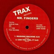 Washing Machine / Can You Feel It (Red Vinyl Repress)