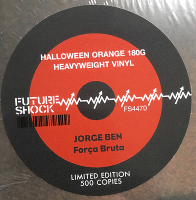 Fôrça Bruta (180g) Halloween Orange Vinyl