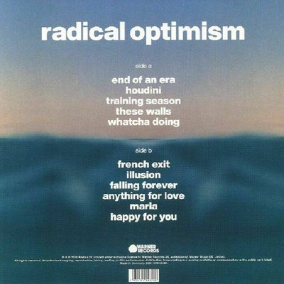 Radical Optimism (Blue Transparent / Curaçao Blue Vinyl)