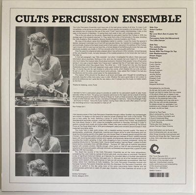 Cults Percussion Ensemble