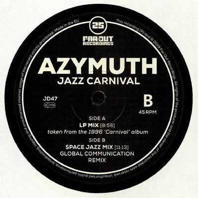 Jazz Carnival: Space Jazz Mix (Global Communication Remix) 180g