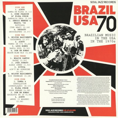 Brazil USA 70: Brazilian Music In The USA In The 1970s (gatefold)