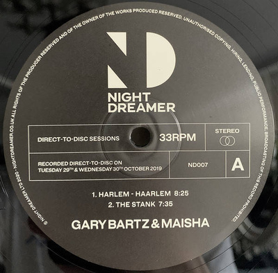 Night Dreamer Direct-to-Disc Sessions