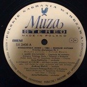 Warszawska Jesień - 1984 - Warsaw Autumn (Kronika dźwiękowa Nr 1 - Sound Chronicle No. 1)