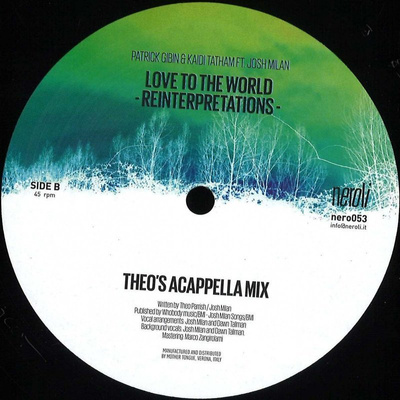 Love To The World: Theo Parrish Reinterpretations