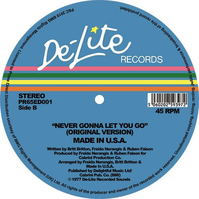 Never Gonna Let You Go (Theo Parrish Ugly Edit)