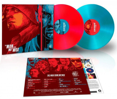 The Man From Mo' Wax (Music From The Motion Picture) gatefold red & blue vinyl