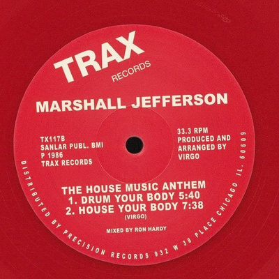 The House Music Anthem (Red Vinyl Repress)