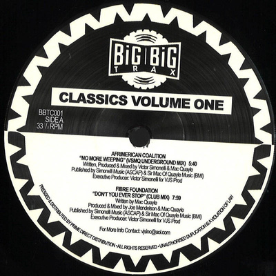 Big Big Trax Classics Volume One