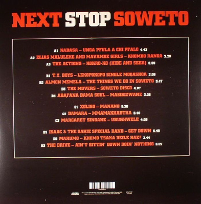 Next Stop Soweto 4: Zulu Rock, Afro-Disco & Mbaqanga 1975-1985 (180g gatefold)