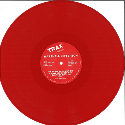 The House Music Anthem (Red Vinyl Repress)