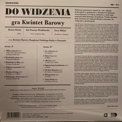 Do widzenia (Limited Edition For Record Shops) Transparent Orange Vinyl