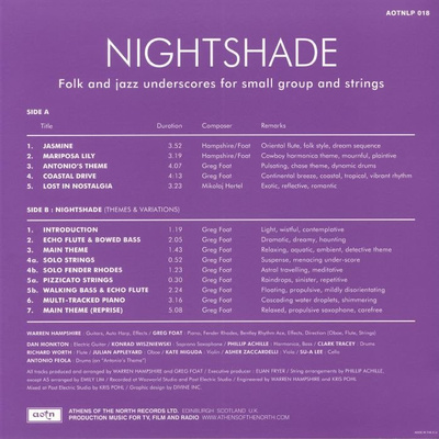 Nightshade: Library Music Vol. 1