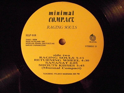 Raging Souls / Immigrant Songs [Used / Second Hand]