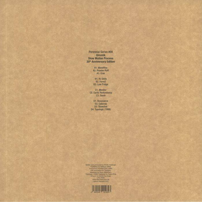 Slow Motion Process (20th Anniversary Edition) (White Vinyl)