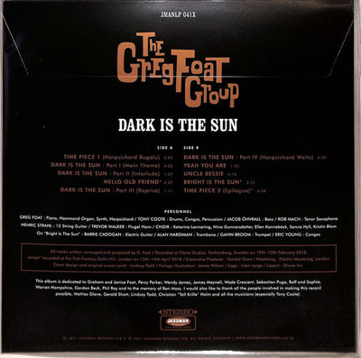 Dark Is The Sun (10th Anniversary Edition Gatefold 180g)