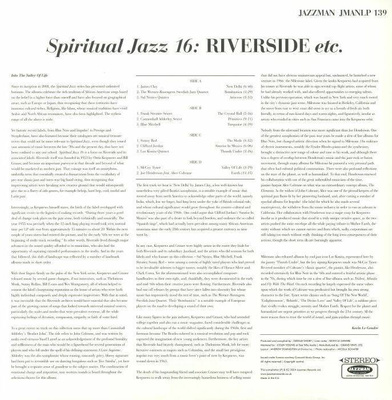 Spiritual Jazz 16: Riverside Etc. (Gatefold)