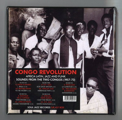 Congo Revolution: Afro Latin Jazz And Funk Evolutionary And Revolutionary Sounds From The Two Congos (Box Set) (Record Store Day 2018)