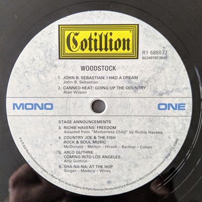 Woodstock (Record Store Day 2019)