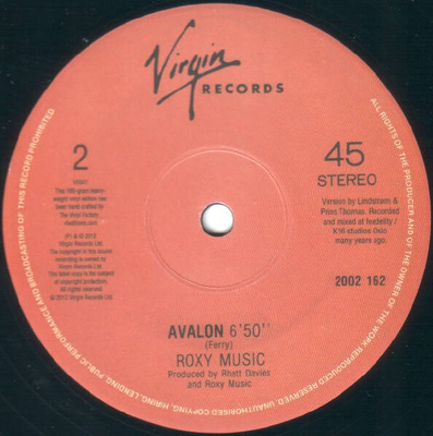 Love Is The Drug / Avalon