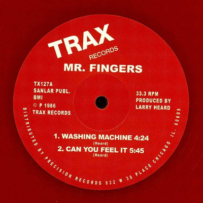 Washing Machine / Can You Feel It (Red Vinyl Repress)