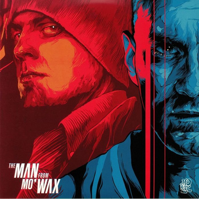 The Man From Mo' Wax (Music From The Motion Picture) gatefold red & blue vinyl