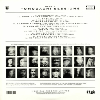 Tomodachi Sessions (gatefold) red vinyl