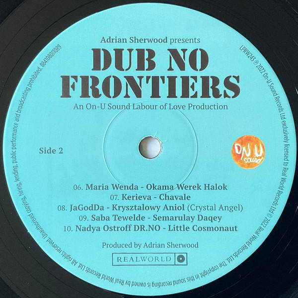 DUB NO FRONTIERS Adrian Sherwood 洋楽 | thelosttikilounge.com