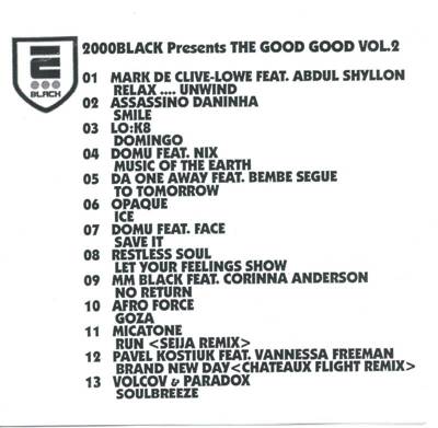 2000 Black: Good Good 2 promo