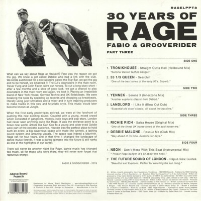 30 Years Of Rage Part Three