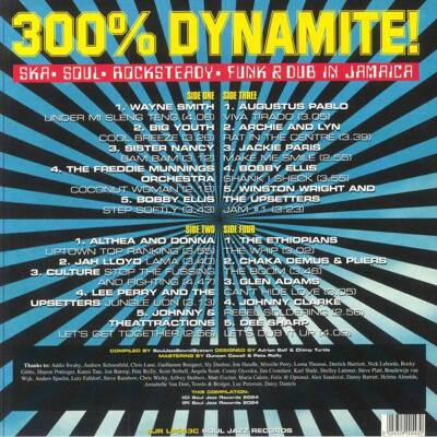 300% Dynamite!: Ska, Soul, Rocksteady, Funk & Dub In Jamaica (Record Store Day 2024)