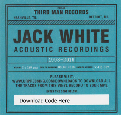 Acoustic Recordings 1998-2016 (gatefold) 180g