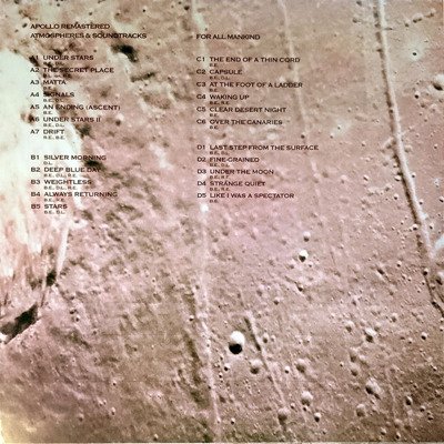 Apollo: Atmospheres & Soundtracks (Extended Edition) gatefold