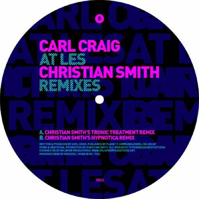 At Les (Christian Smith Remixes) Clear Vinyl