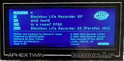 Blackbox Life Recorder 21f / In A Room7 F760