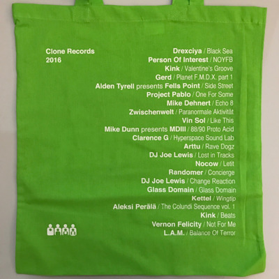 Clone Tote Bag Green