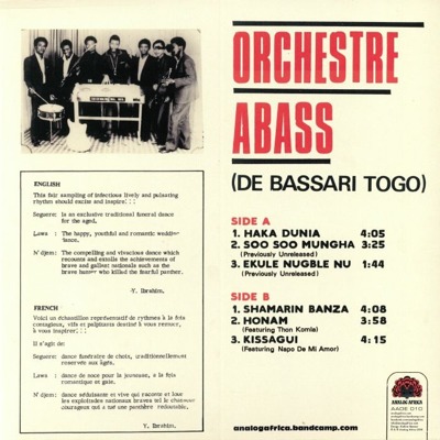 De Bassari Togo (gatefold) 180g