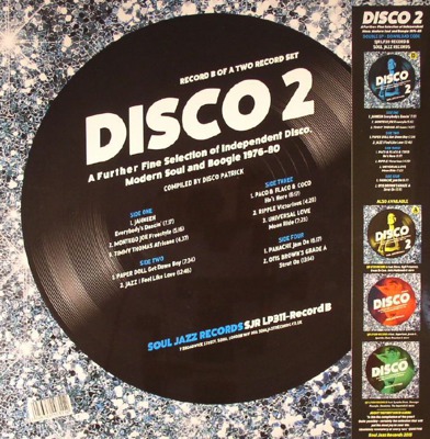 Disco 2 (A Further Fine Selection Of Independent Disco, Modern Soul & Boogie 1976-80) (Record B)