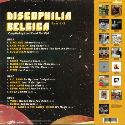 Discophilia Belgica: Next​-​Door​-​Disco & Local Spacemusic From Belgium 1975​-​1987 (Part 1/2) gatefold