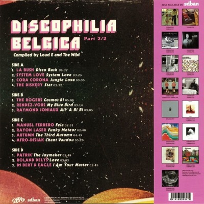 Discophilia Belgica: Next​-​Door​-​Disco & Local Spacemusic From Belgium 1975​-​1987 (Part 2/2) gatefold