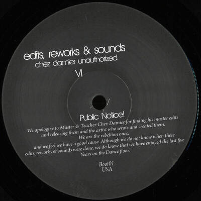 Edits, Reworks & Sounds - Chez Damier Unauthorized VI (New Artwork Edition)