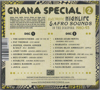 Ghana Special Volume 2: Electronic Highlife & Afro Sounds In The Diaspora 1980-93