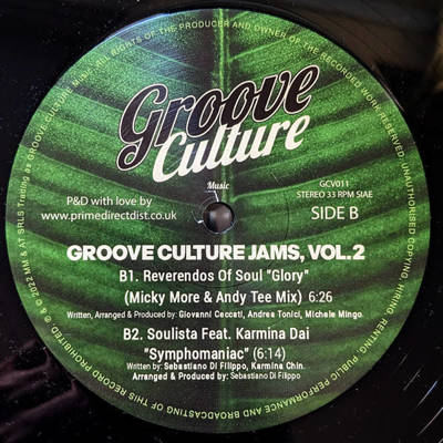 Groove Culture Jams Vol. 2