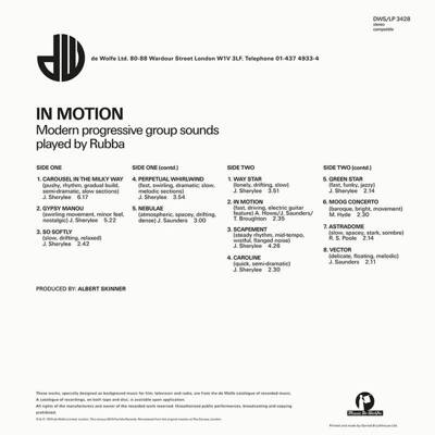 In Motion: Modern Progressive Group Sounds Played By Rubba