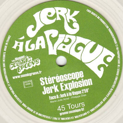 Jerk A La Vague / Fuzz Party (Clear Vinyl)