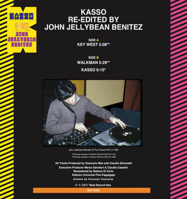 Kasso Re-edited By John Jellybean Benitez 1981-1982