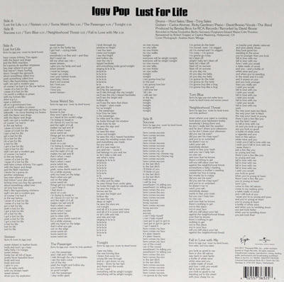 Lust For Life (180g)