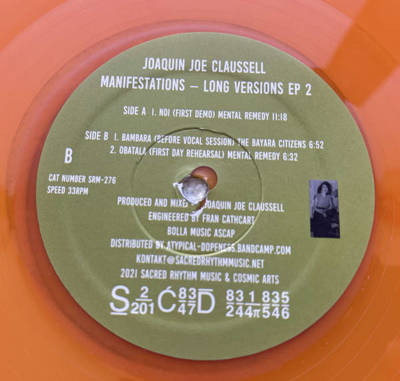 Manifestations - Long Versions EP 2 (orange vinyl)