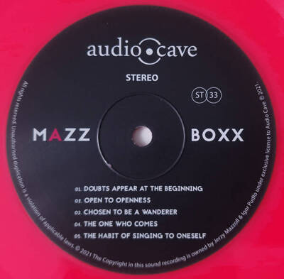 MazzBoxx (Pink Vinyl)