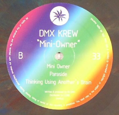 Mini-Owner (green yellow blue marbled vinyl)